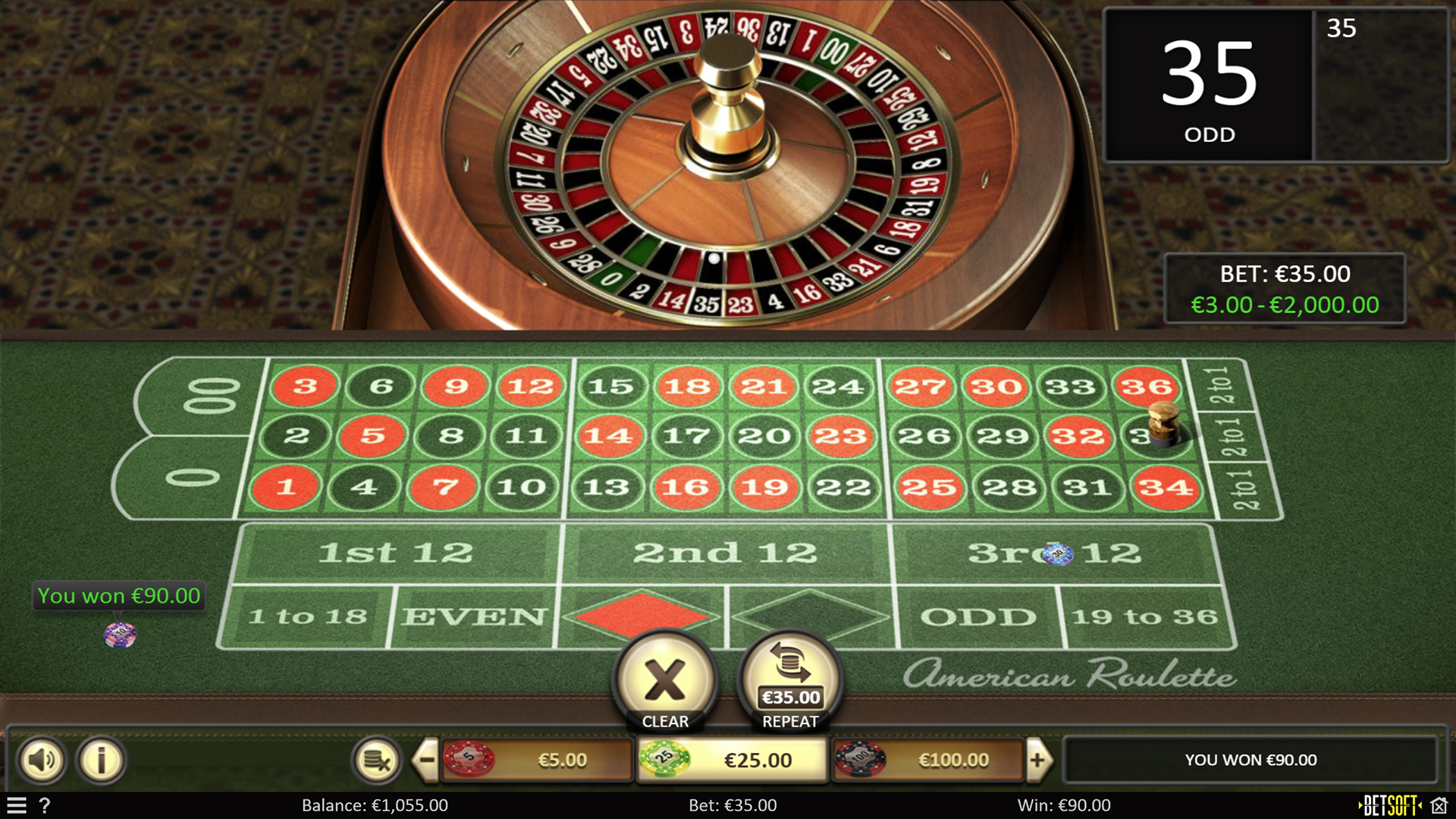 American Roulette - Screenshot 03