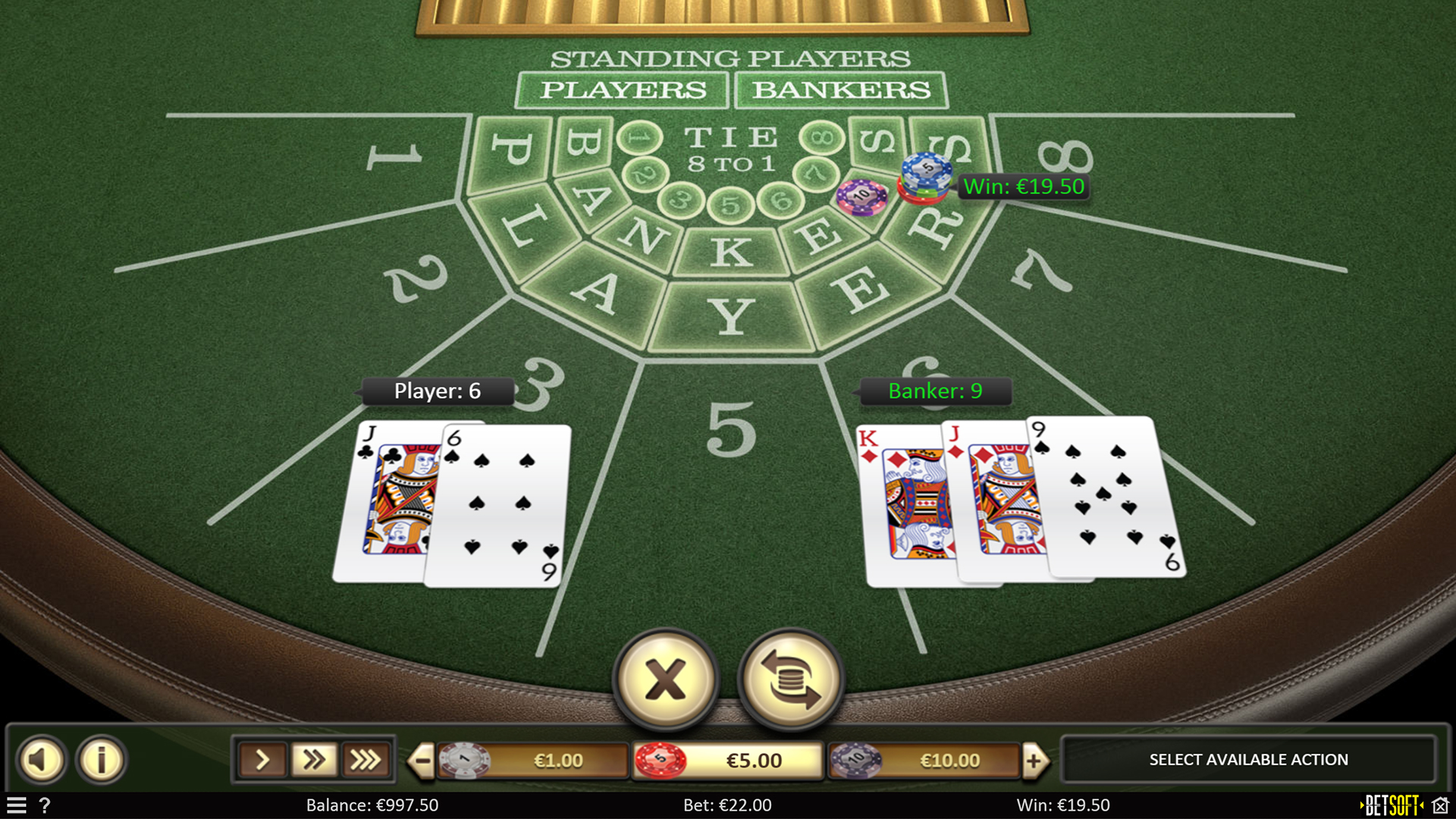 Baccarat - Screenshot 02