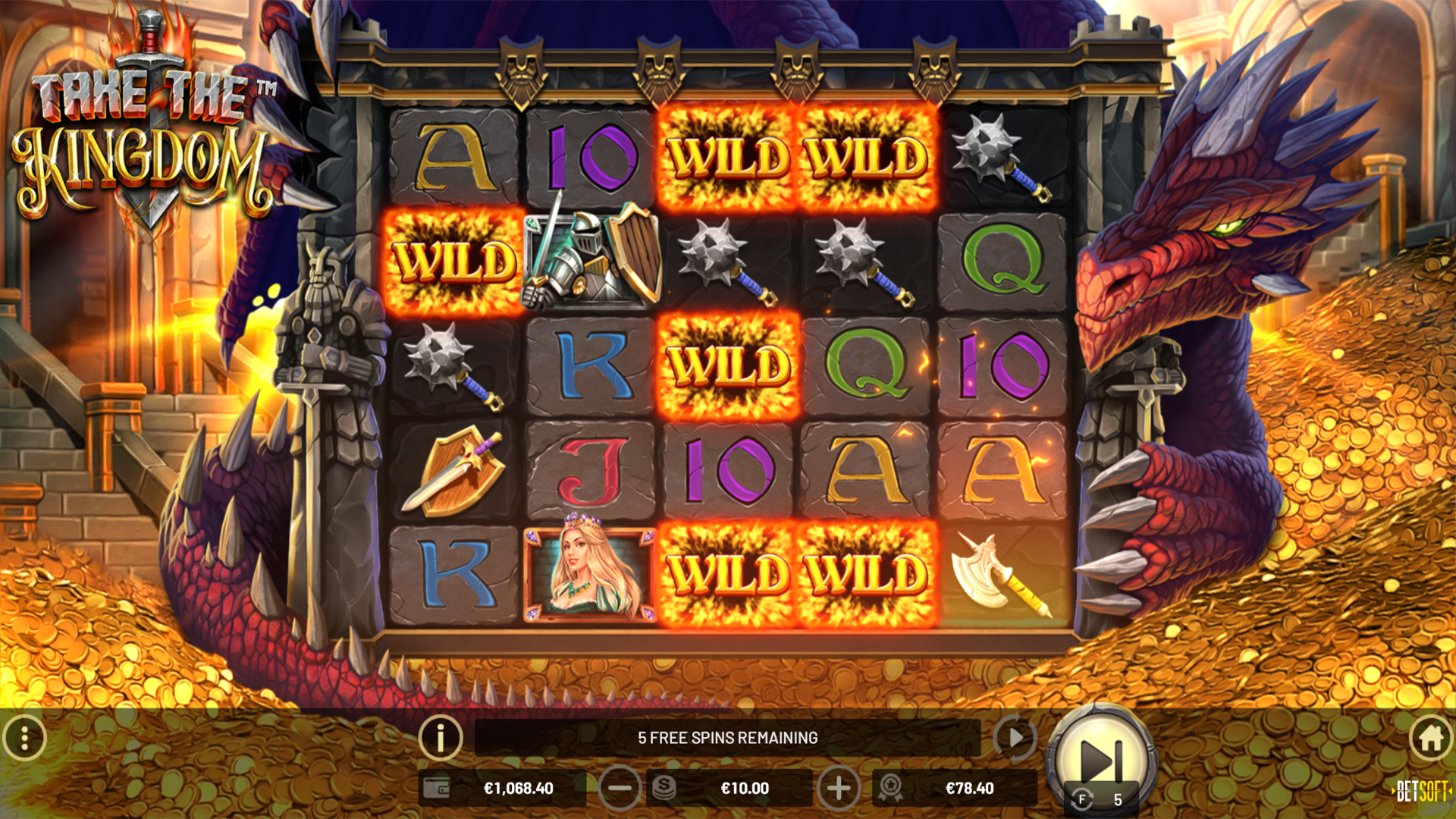 Take The Kingdom - Free Spins