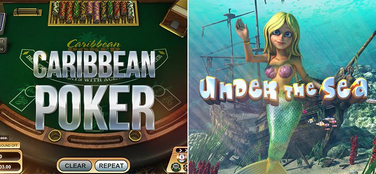 BetsoftGaming Announces Launch of Two New ToGo™ Games - Under the Sea & Caribbean Poker