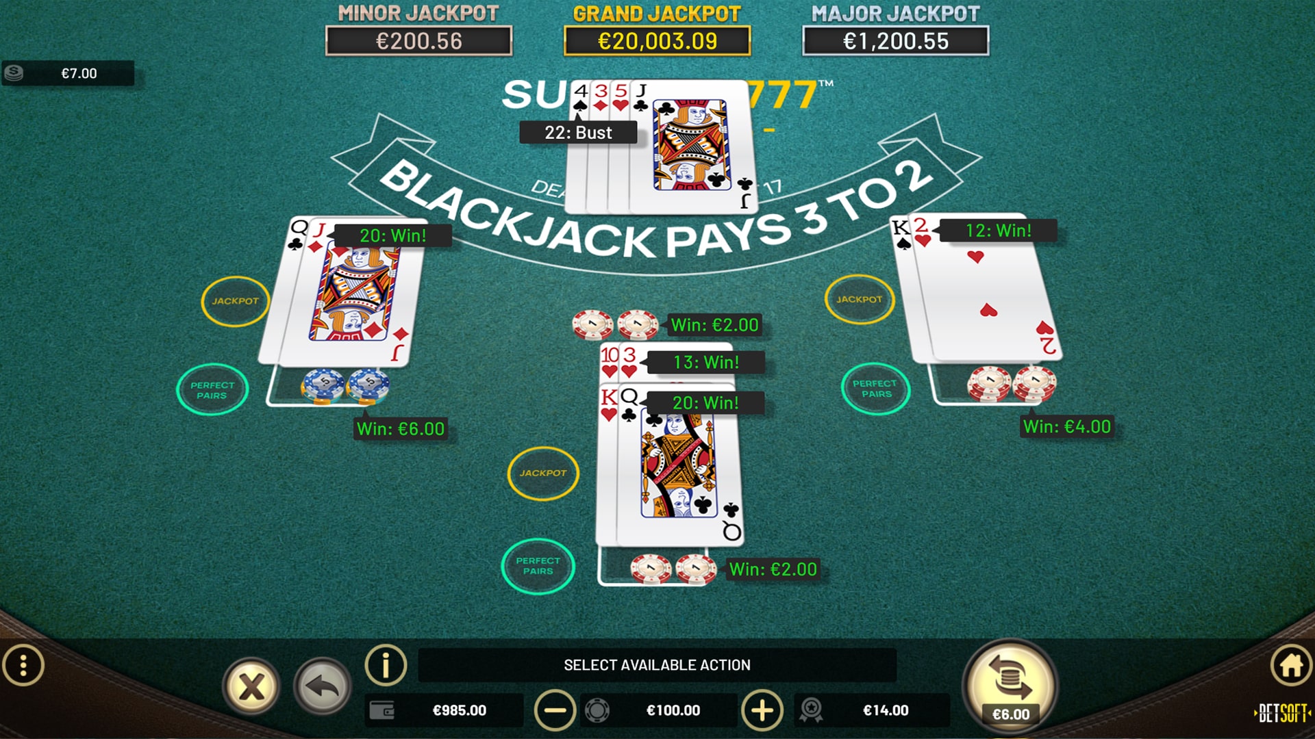 Supreme 777 Jackpots