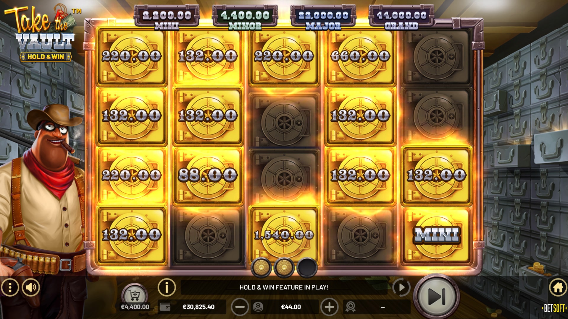 Take The Vault - Hold & Win