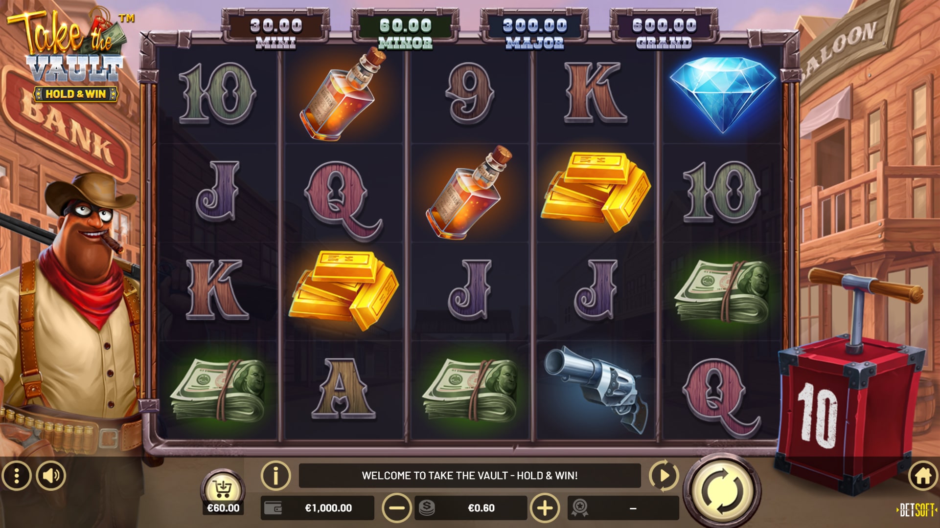 Take The Vault - Main Game