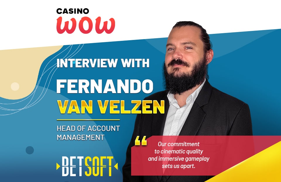 Fernando Van Velzen interview with CasinoWow