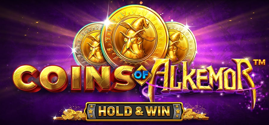 Ascend to the mystical unknown with Betsoft Gaming's latest slot game, Coins of Alkemor – Hold & Win<sup>TM</sup>!