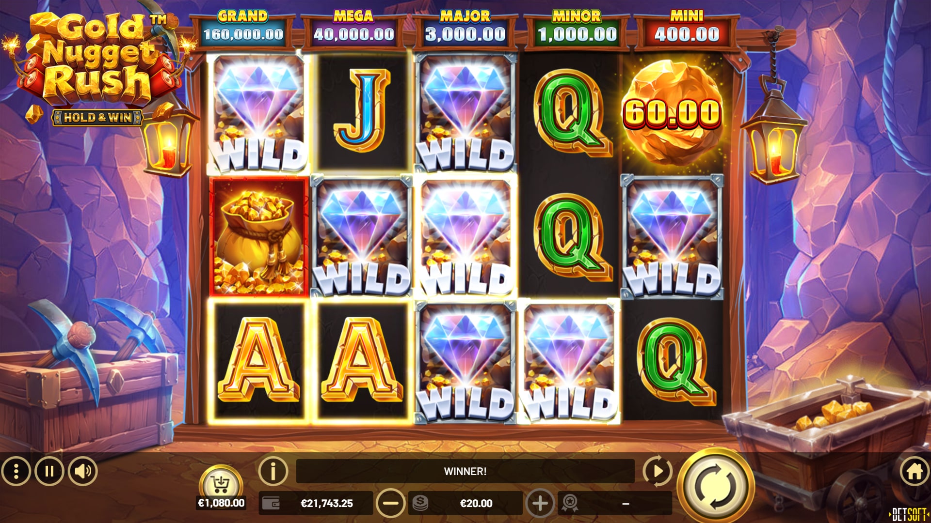 Gold Nugget Rush - Wild