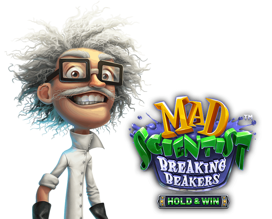 Mad Scientist: Breaking Beakers - Hold & Win