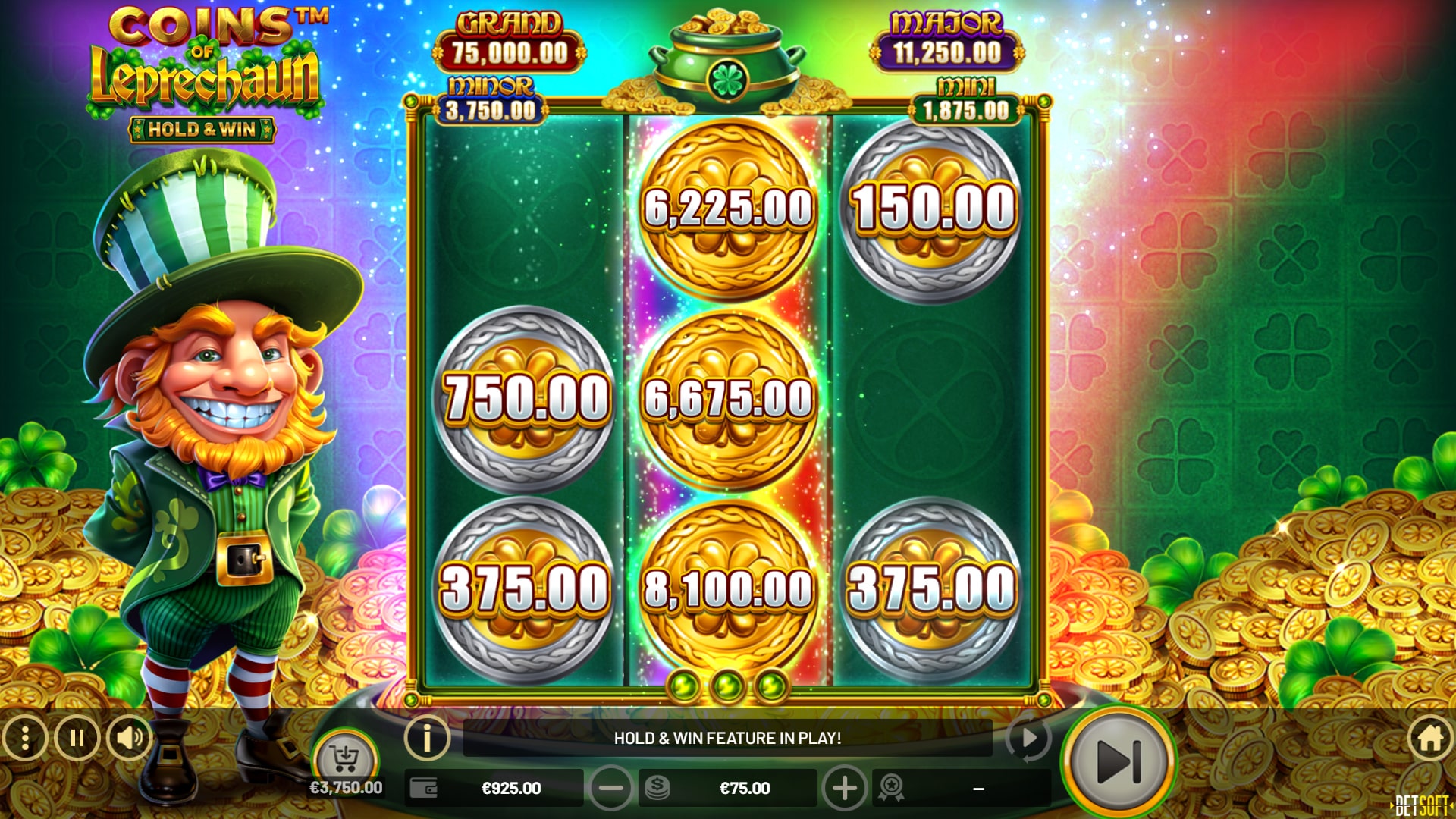 Coins of Leprechaun - Hold & Win