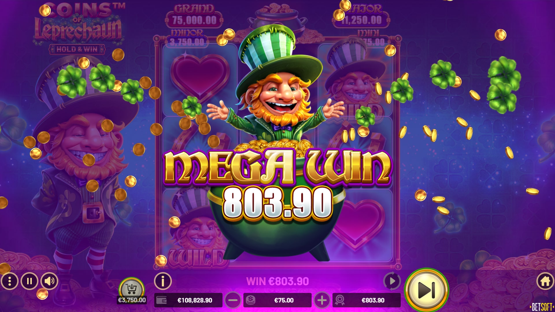 Coins of Leprechaun - Mega Win