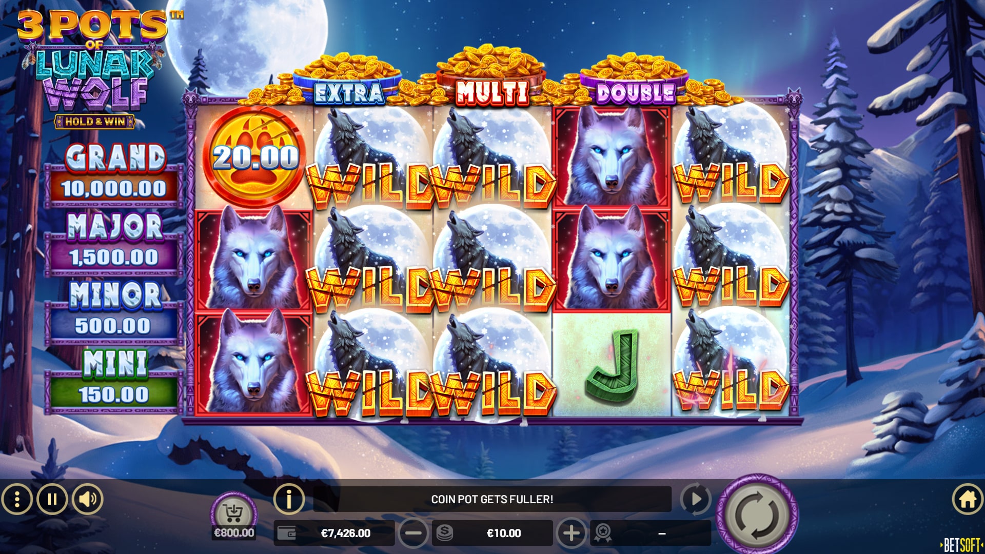 3 Pots of Lunar Wolf - Wild