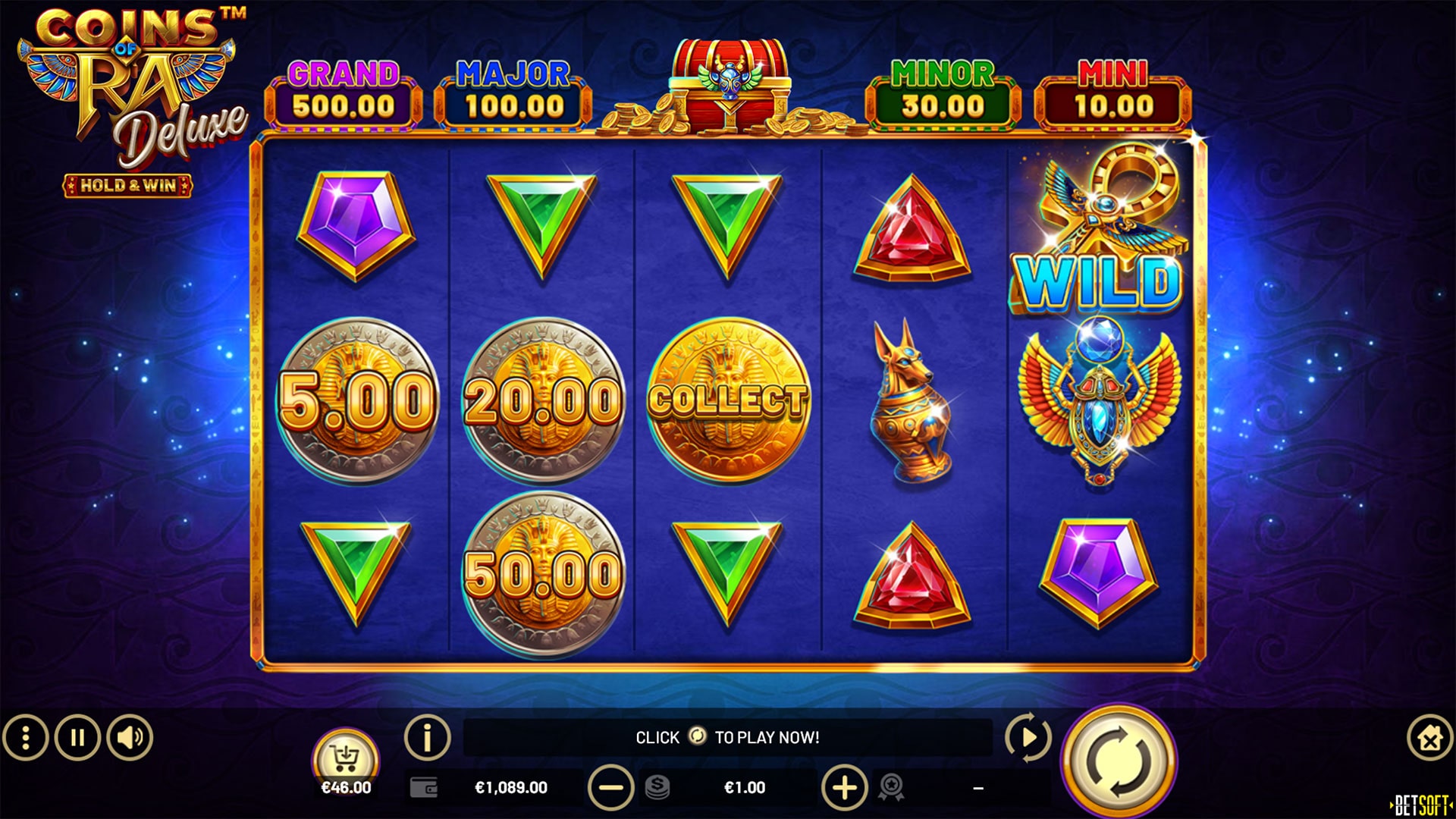 Coins of Ra Deluxe - Wild