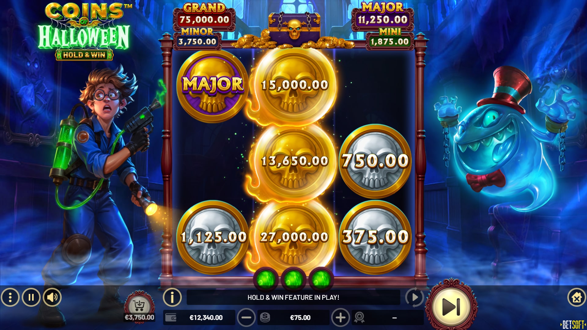 Coins of Halloween - Hold & Win