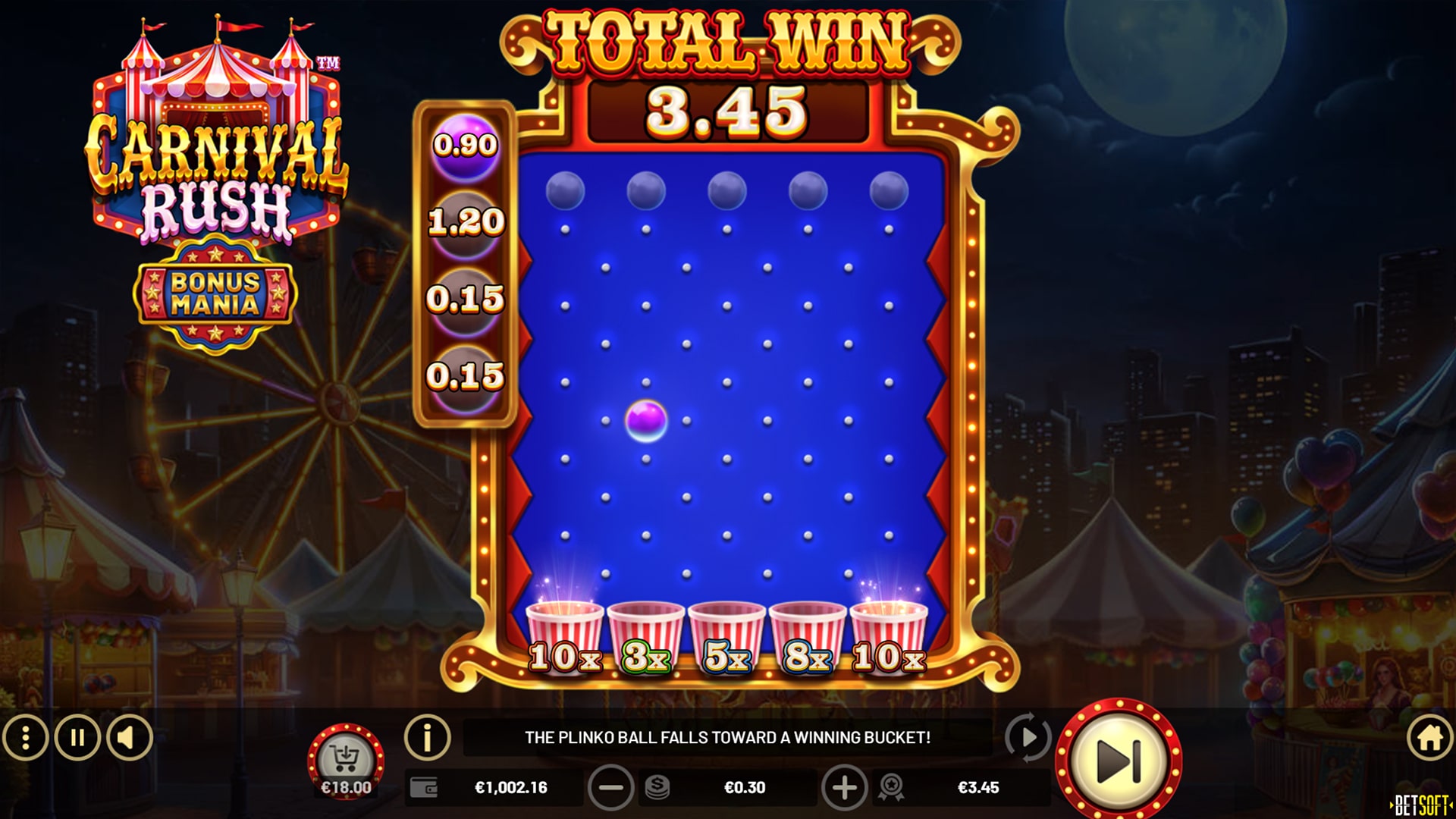 Carnival Rush - Plinko