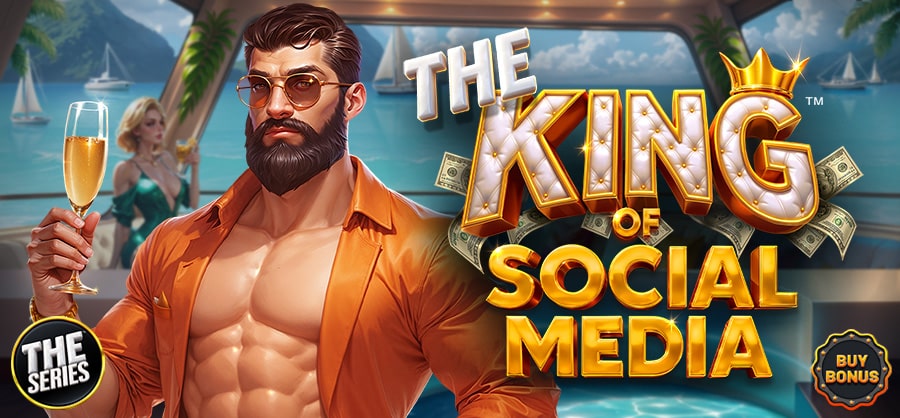 Betsoft launches THE KING OF SOCIAL MEDIA<sup>TM</sup>, the first title of its new story-driven THE Series