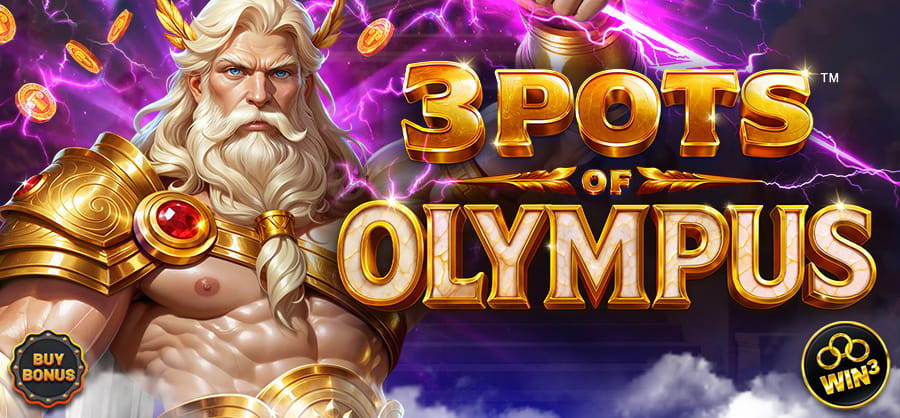Betsoft unleashes divine power in 3 POTS OF OLYMPUS<sup>TM</sup>