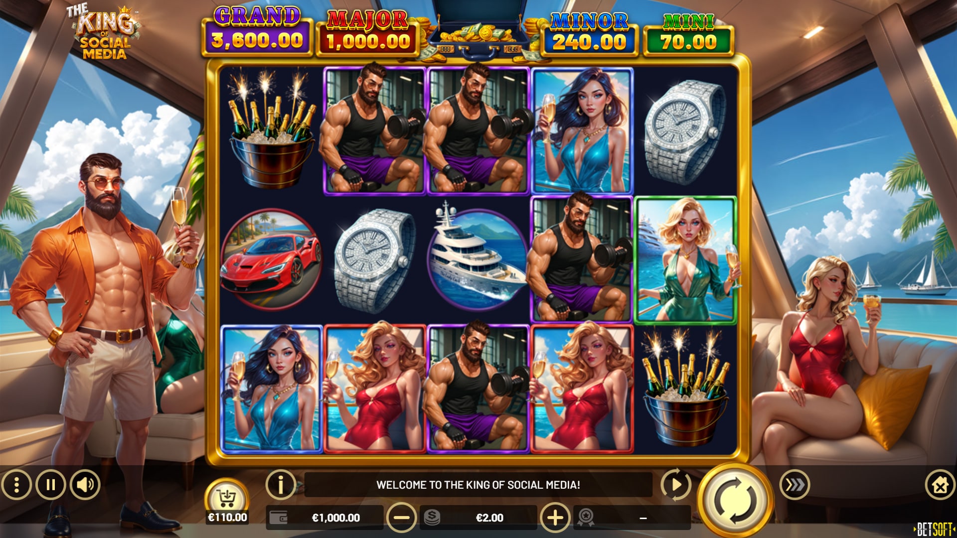 The King of Social Media - Main Game