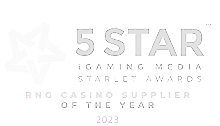 5 Star Awards - 2023 RNG Casino Supplier Of The Year