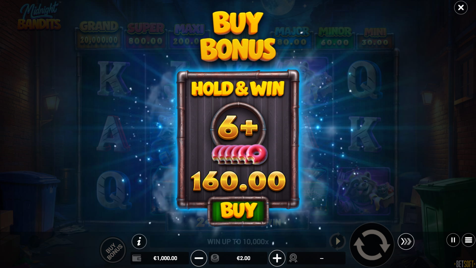 Midnight Bandits - Buy Bonus