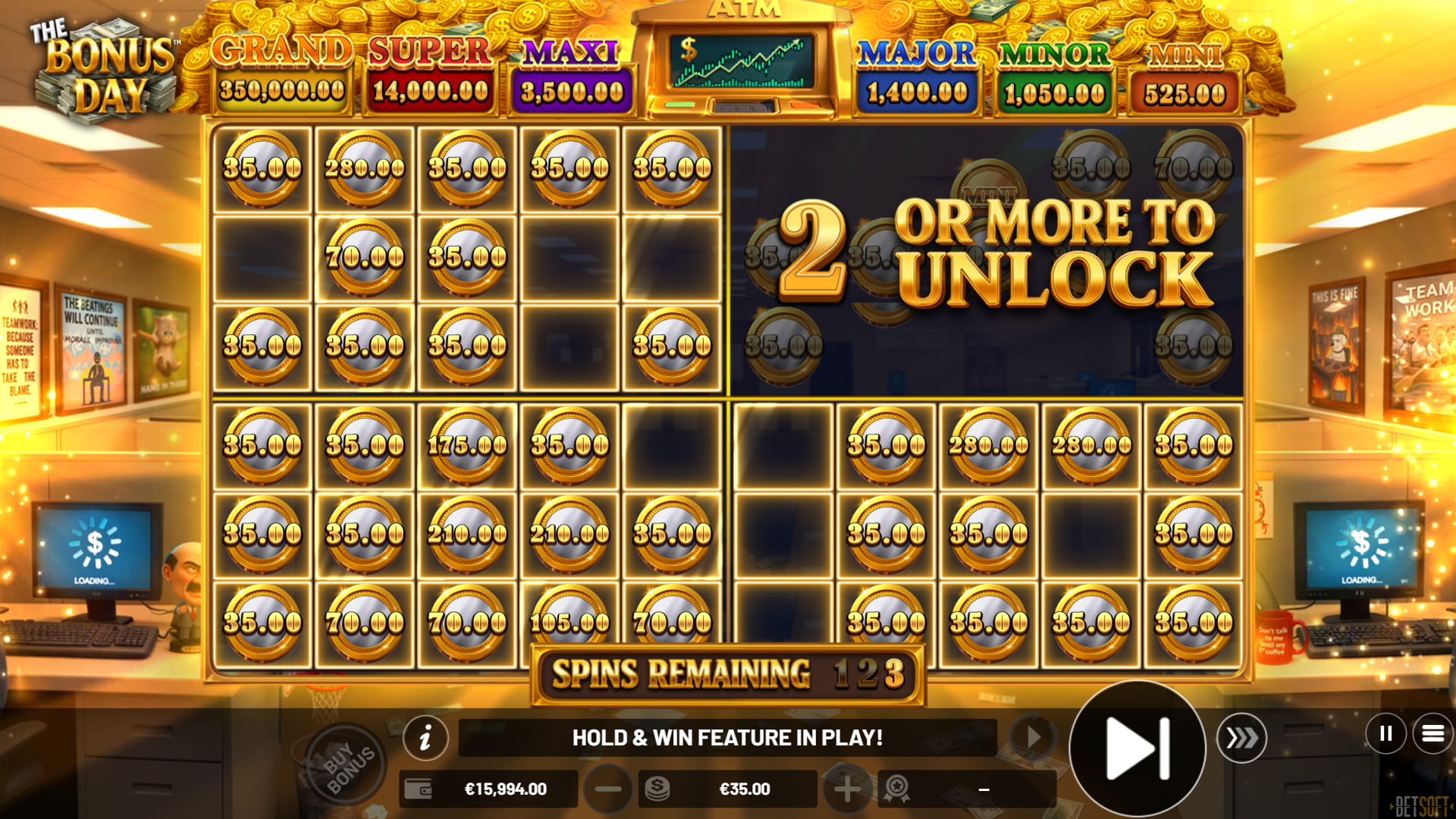 The Bonus Day - Hold & Win