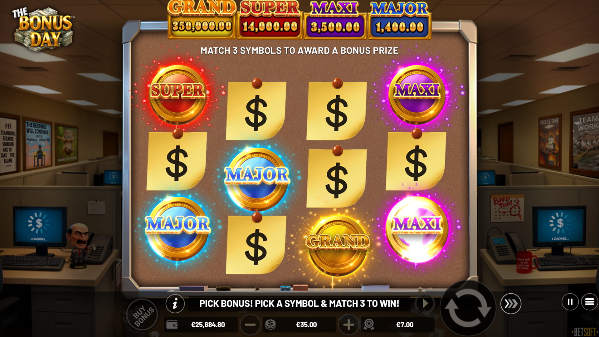 The Bonus Day - Pick Bonus