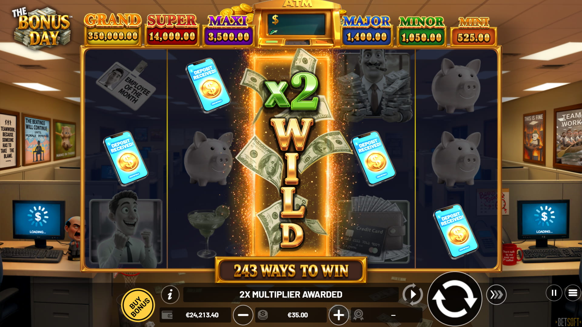 The Bonus Day - Wild Multiplier