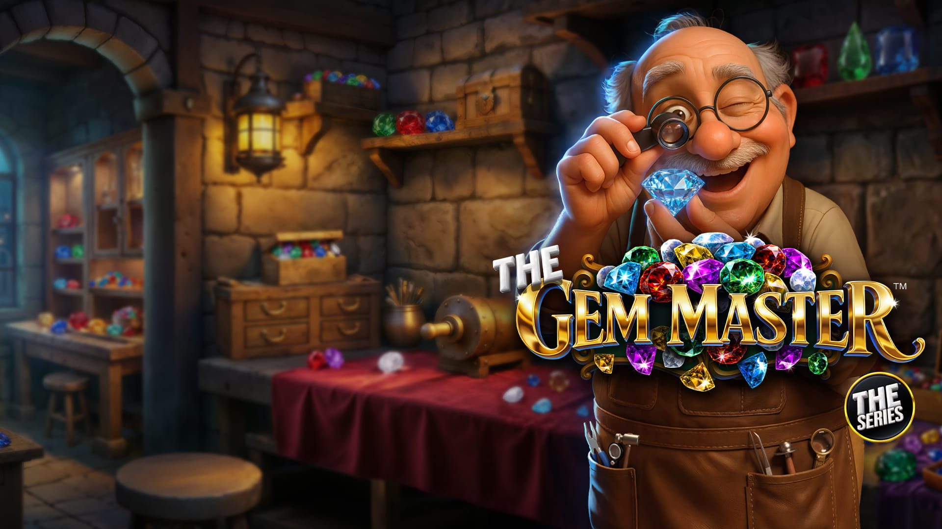Betsoft Gaming Presents: THE GEM MASTER<sup>TM</sup> – Come on in, the workshop is sparkling just for you!