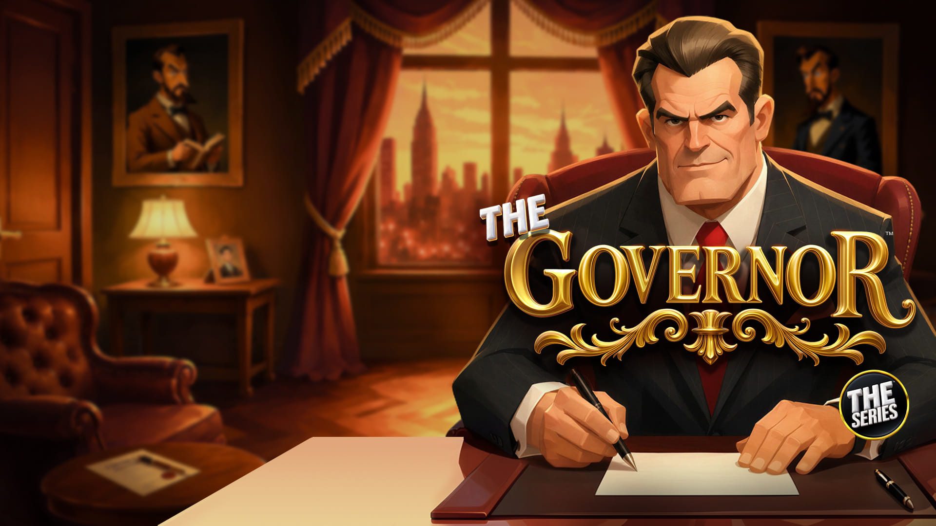 Expand your influence and wealth when you assume the office of THE GOVERNOR<sup>TM</sup> in Betsoft's latest headline release.